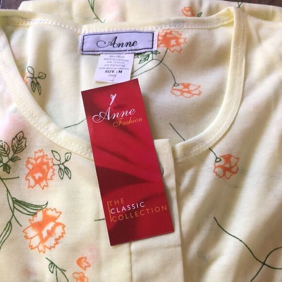 NWT Poppies Nightgown by Anne Fashion’s The Classic Collection 65/35 Cotton/Poly - Picture 16 of 17